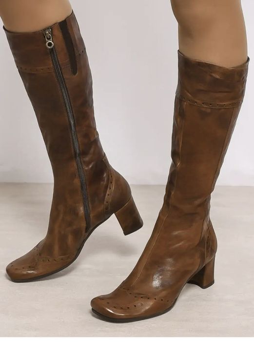 Сапоги натуральная кожа