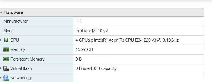 сервер HP ProLiant ML10 v2