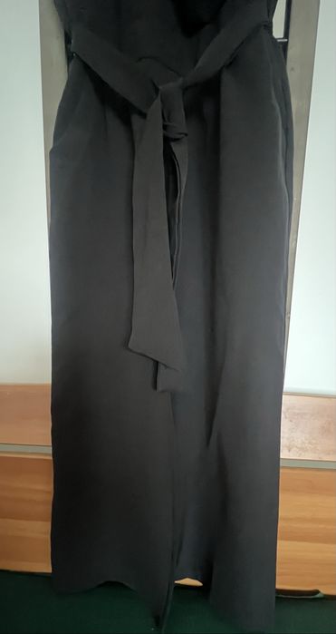 Compleu negru bluza pantolon, elegant, modern, New Collection, Italia