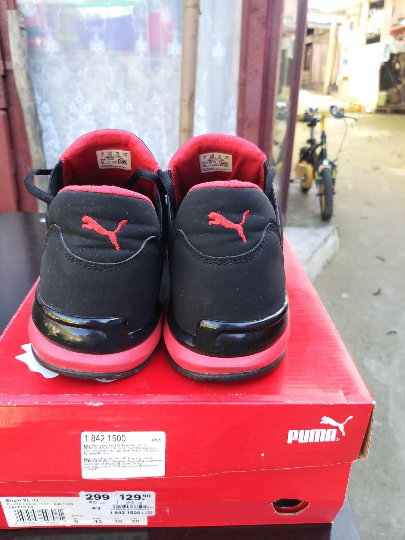 PUMA Enzin SL V2 Black High Risk Red Oradea OLX.ro