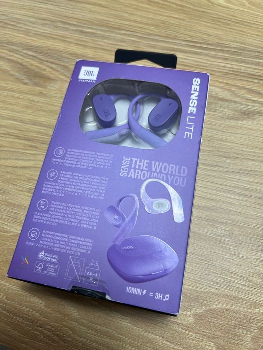 Casti JBL Sense Lite, True wireless, Bluetooth, Open-ear, Microfon, mo