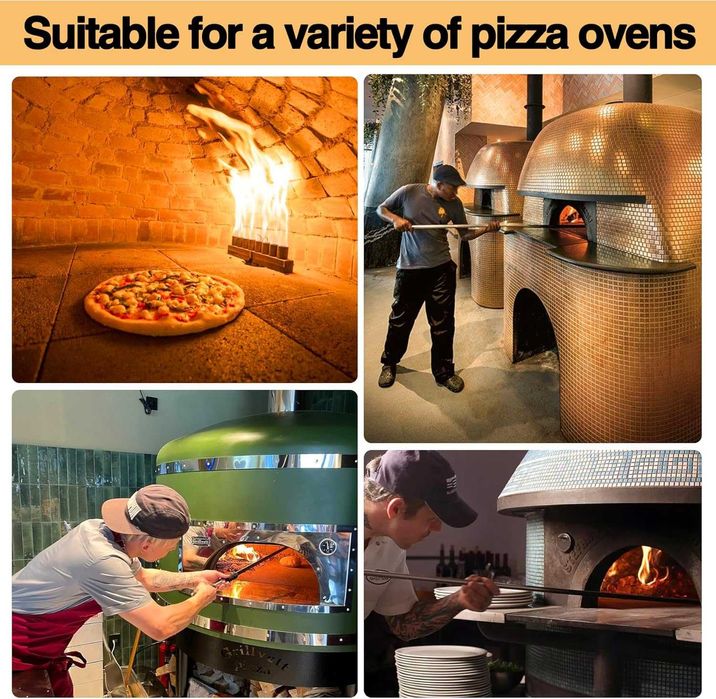 Четка за почистване на пещ/фурна TIHOOK Pizza Oven,Безплатна доставка до офис на Еконт