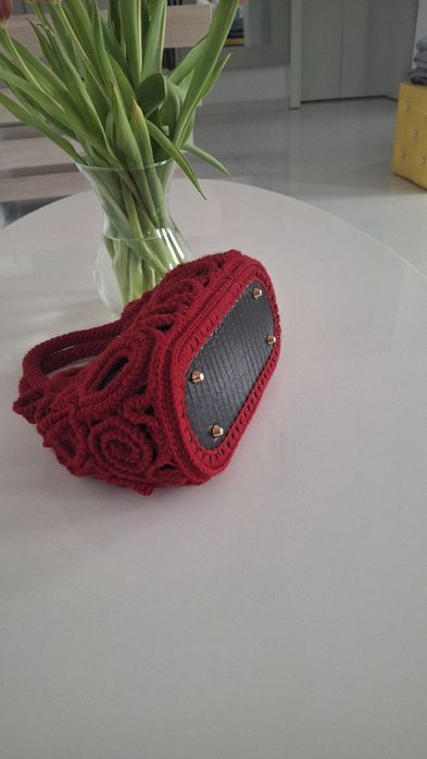 Geanta Handmade Irish Crochet