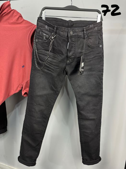 Dsquared мъжки черни дънки 6 модела