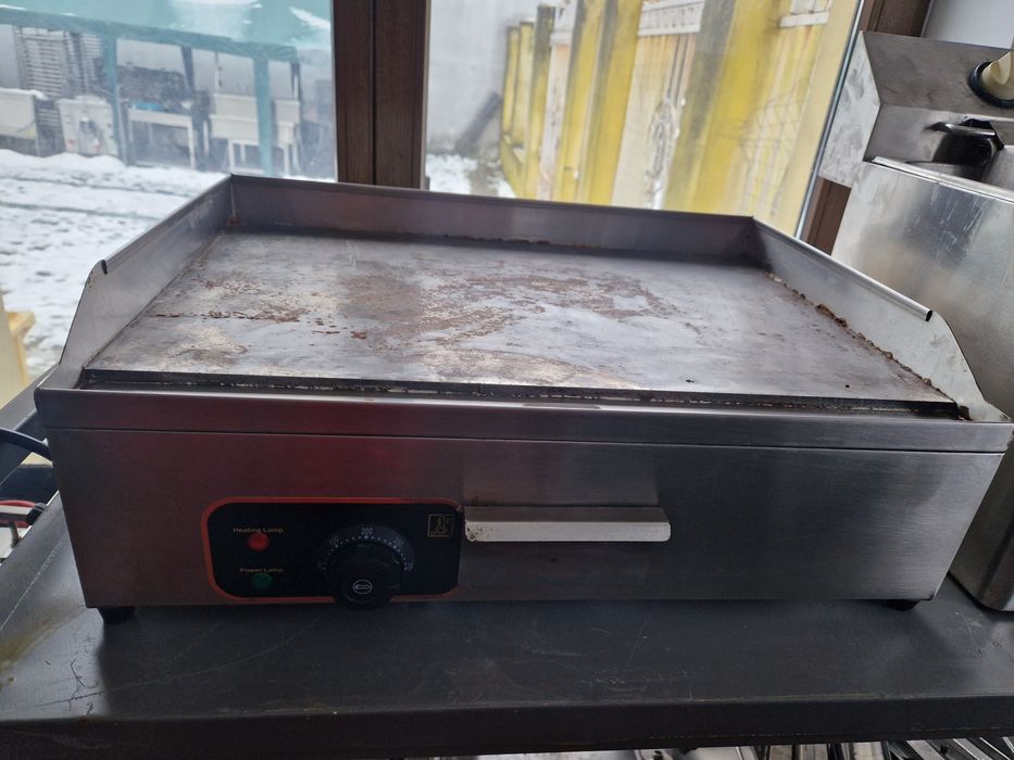 Gratar inox electric, plita neteda sau striata gaz sau curent