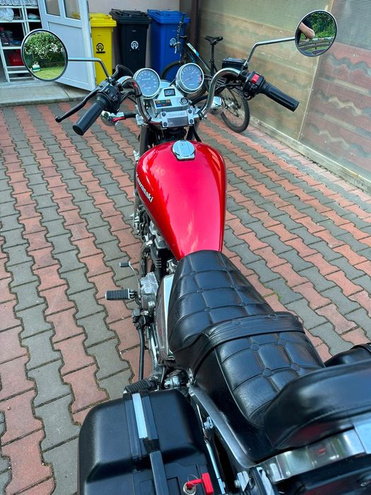 Kawasaki LTD 450 (1986) – Stare excelentă, A2, Transmisie pe curea