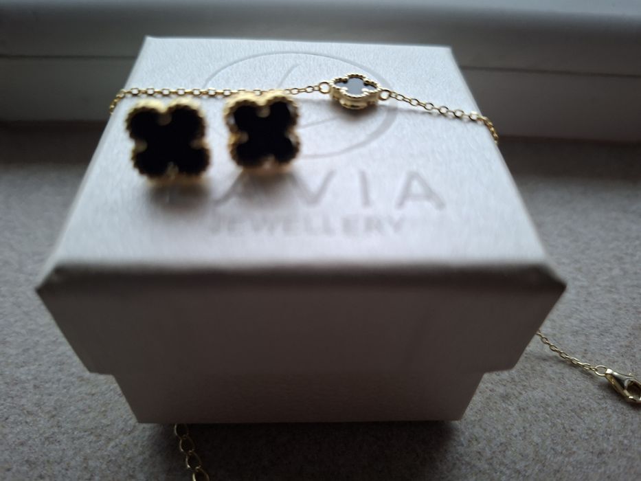 Дамски комплект сребро