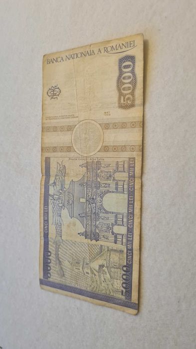 Bancnota  cinci mii lei