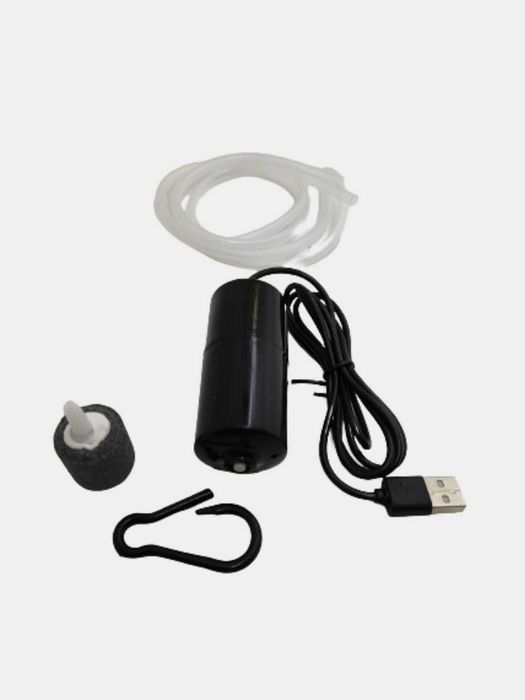 Компрессор для Аквариума воздушный  USB портативный для кислорода