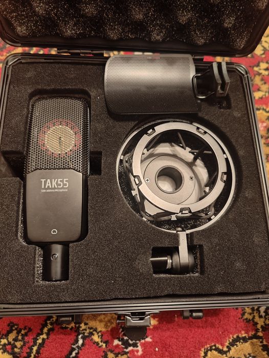 Конденсаторный студийный микрофон Takstar Tak55 + поп-фильтр в подарок