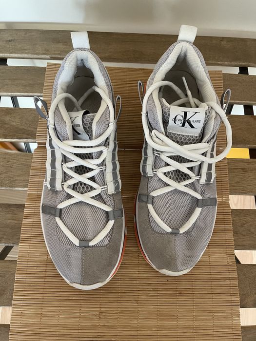 Sneakers Calvin Klein | 43-44 | Gri-Portocaliu