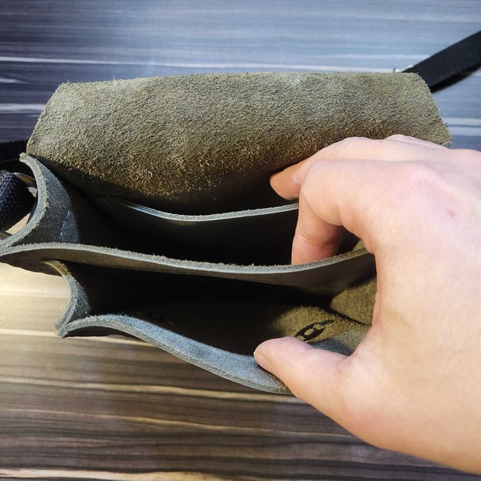 Кожаная мужская сумка