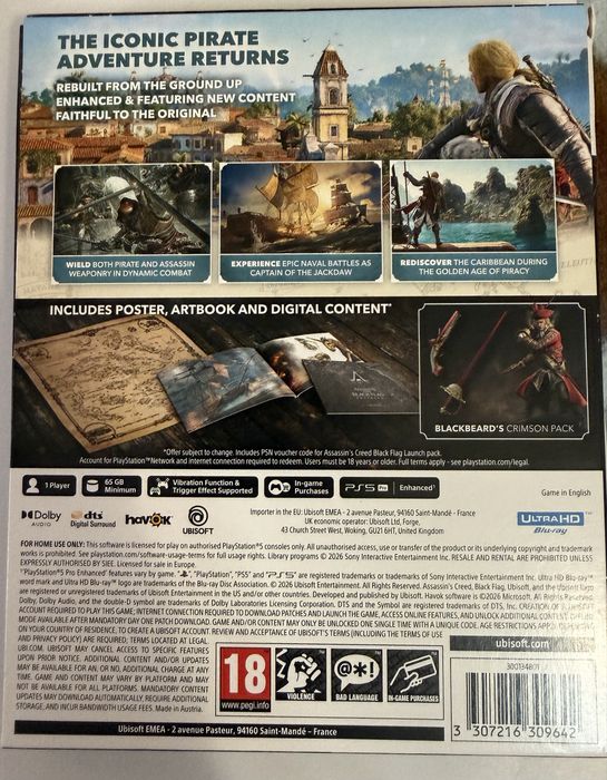 Assassins Creed Black Flag resynced Launch Edition