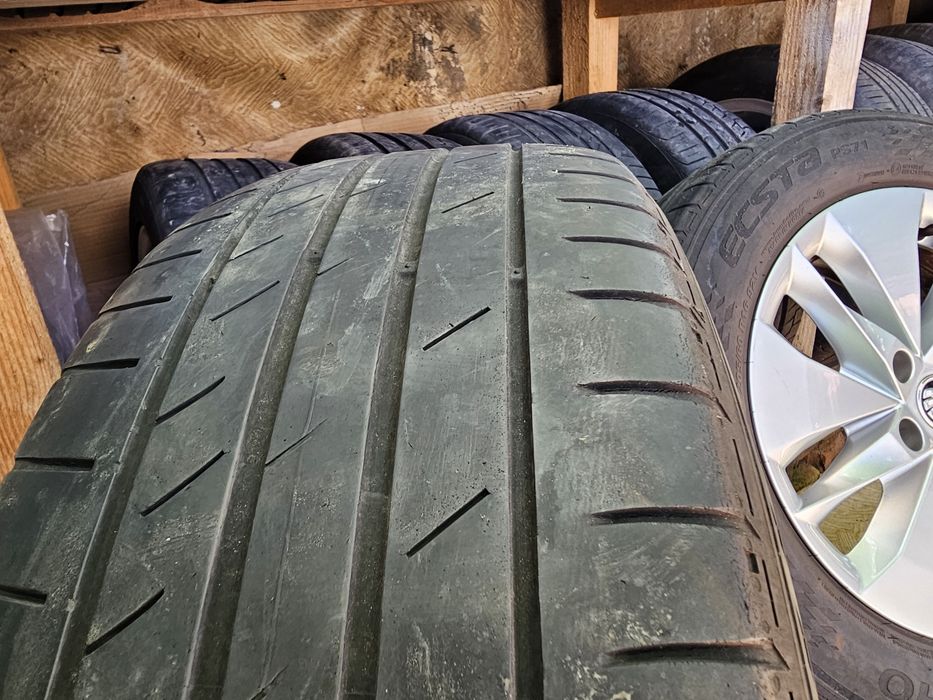 Jante aliaj 16" Skoda Octavia 3/4 Volkswagen cu anvelope vara  205 60 16