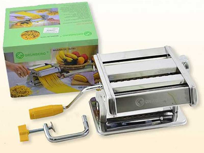 НОВИ! Машина за домашна паста спагети лазаня Grunberg GR155