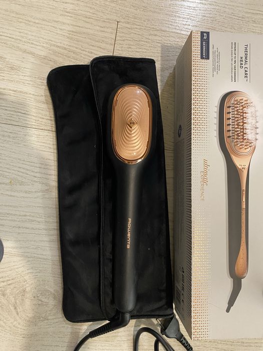 Четка за възстановяване на увредена коса Rowenta Hair Therapist