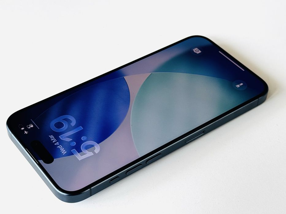 Iphone 15 Pro Max 1TB Blue 100% Батерия! Гаранция 6 месеца