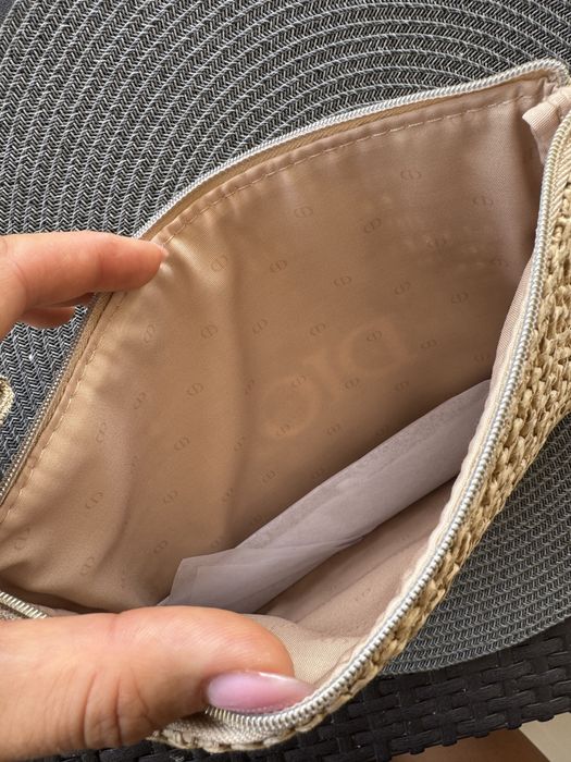 Клъч Dior raffia