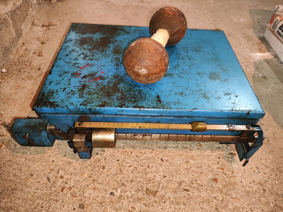 Кантар до 150кг.