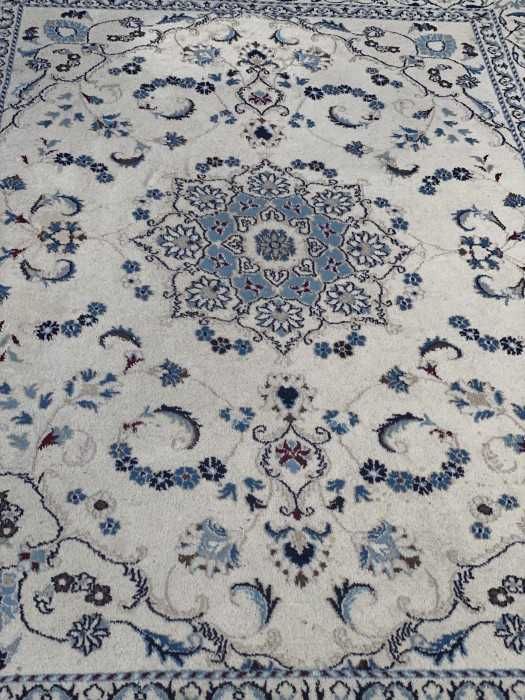 Elegant covor persan-NAIN-original-lână-manual-design floral-Olanda