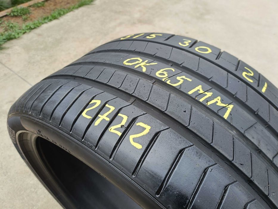 O anvelopa de vara 315 30 21 pirelli p zero pz4 profil 6,5 mm dot 2722