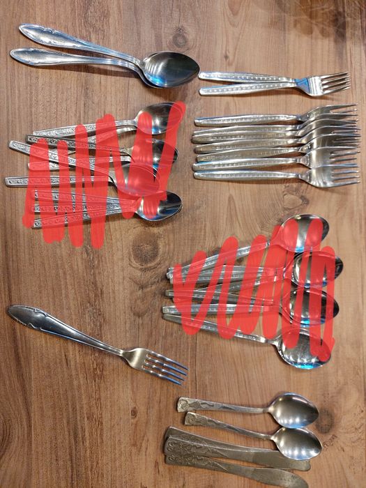 Стари български и руски прибори ( П Денев, В Търново, Нерж)