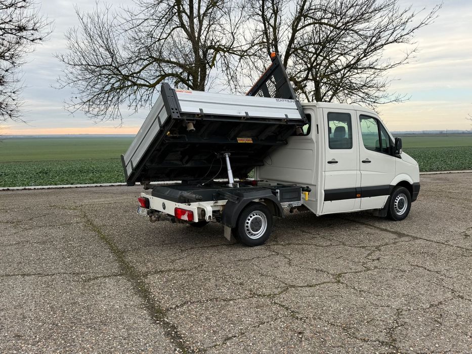 Volkswagen Crafter Dokka 2.5 - basculabil pe 3 parti, bena Scatollini