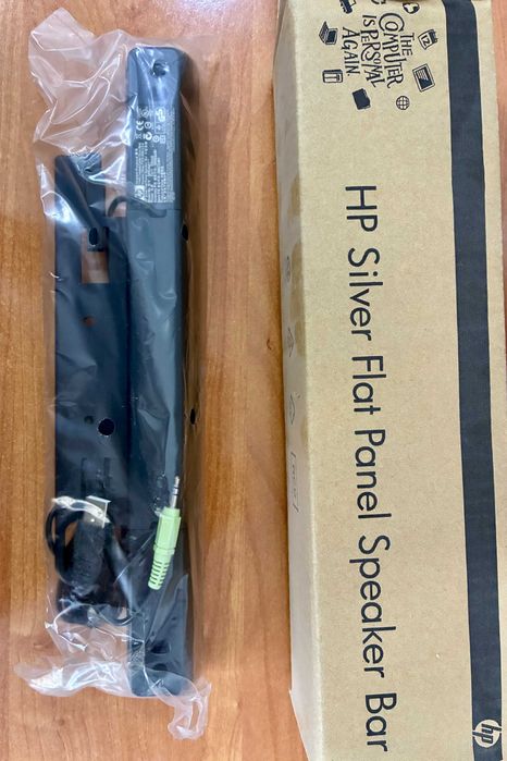 HP Silver Flat Panel SpeakerBar