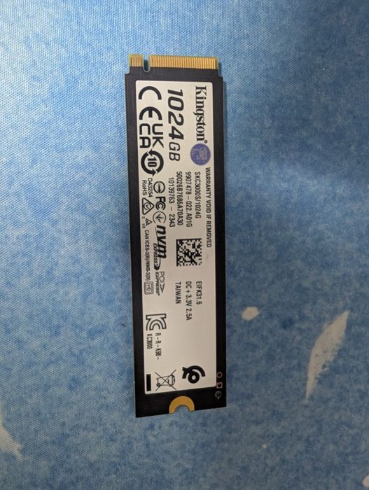 SSD m2 Kingston KC3000
