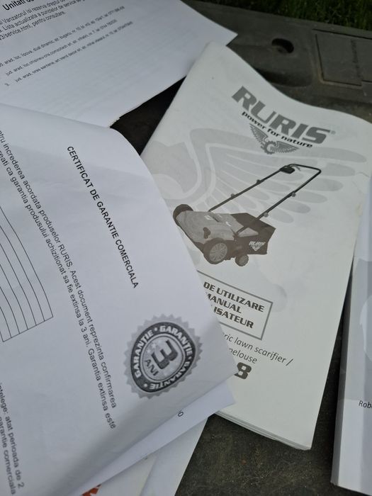 Robot tuns iarba gazon Ruris rxr500 cu garantie + factura