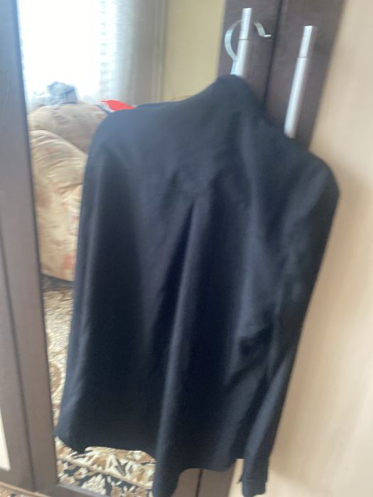 Черна дамска риза
