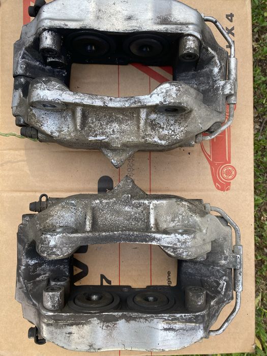 Суппорта BMW E38 Brembo после переборки