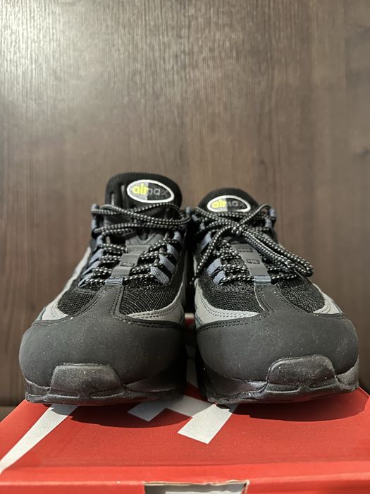 Nike Air Max 95 Retro Logo Black/Grey Volt - 40 41,42,43,44,45,46
