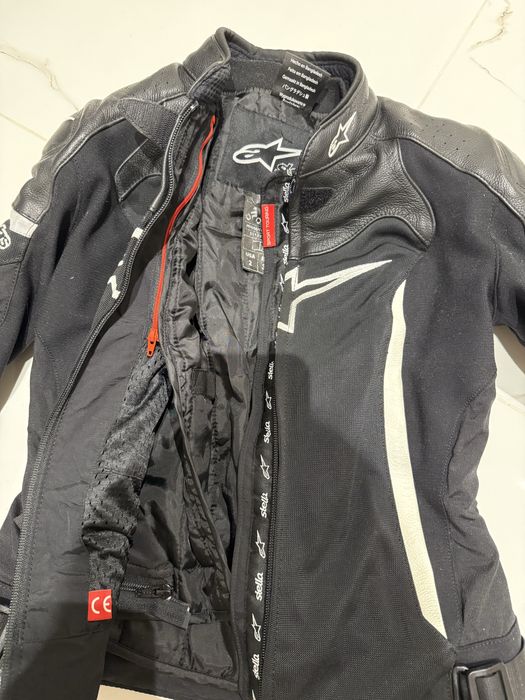 Дамско мото кожено яке Alpinestars Stella