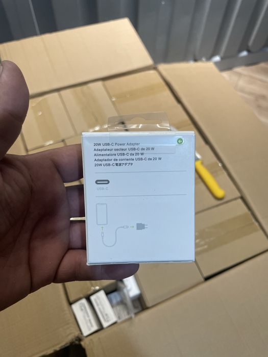 Зарядка Iphone оригинал + кабель Type - C