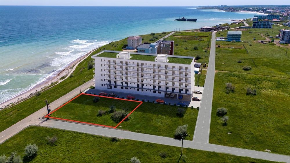 Teren Costinesti 1050 mp - prima linie la mare