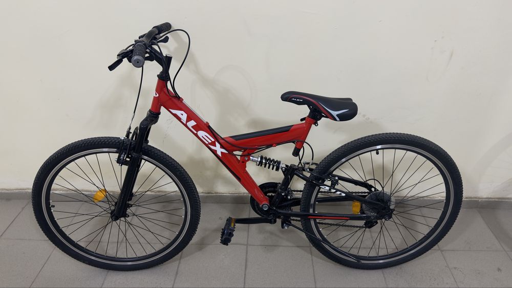 Велосипед Alex двухподвесная