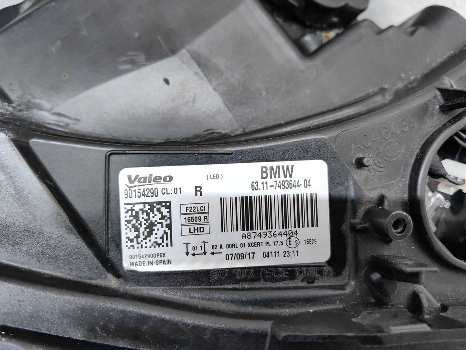 Оригинален фар БМВ 2 Ф22  BMW 2 F22 Feis Adaptive Led