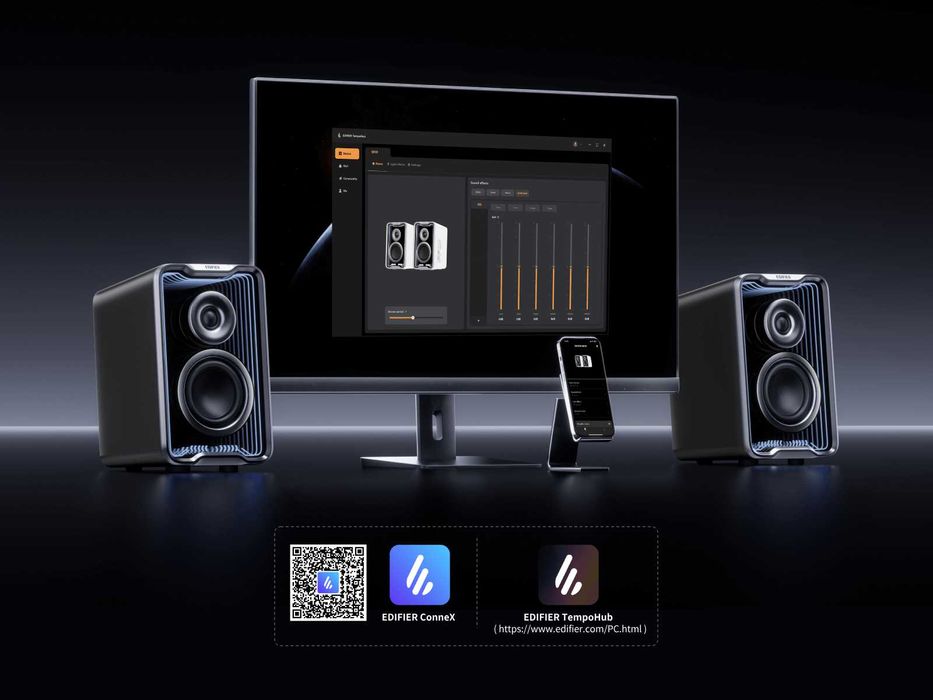 продам новинку Edifier QR30/ Bluetooth V5.4/Доступны входы USB-A и AUX