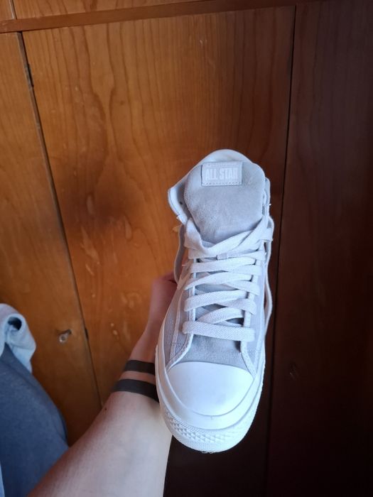 Обувки Converse Star Play, сиво и бяло