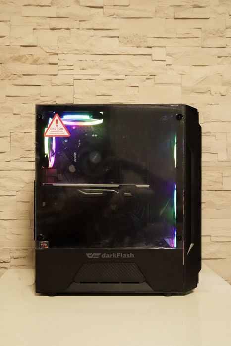 | NOU | PC Gaming AMD Ryzen 5 2600, 8GB RAM, SSD, Radeon RX 580 Sapphire, Windows 11 Pro,