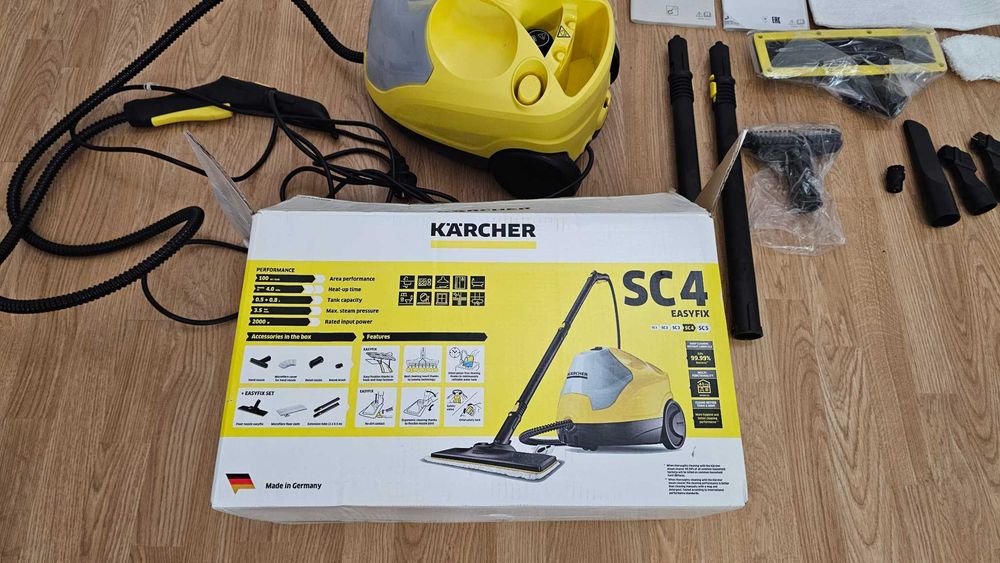 Aparat de curatat cu abur Karcher SC 4 EasyFix 2000W, 3.5 Bar