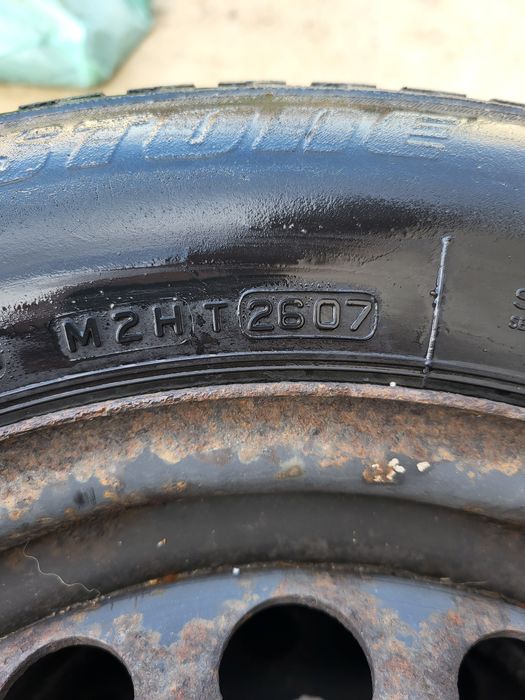 Джанти  с  гуми 4мм грайфер