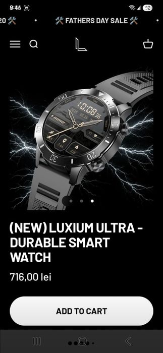 Smartwatch Premium Luxium
