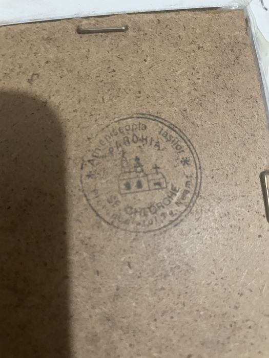 Goblen cusut manual – Maica Domnului cu Pruncul