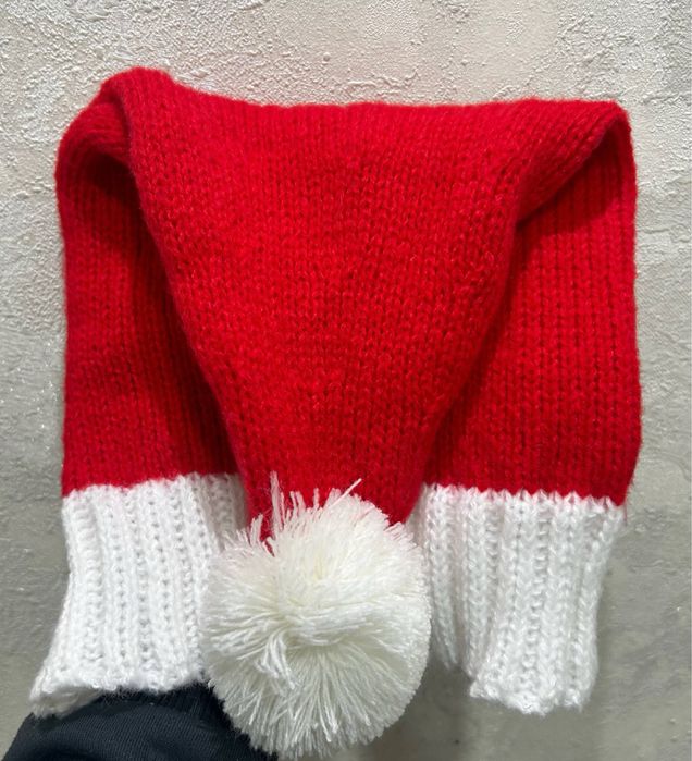 Шапка Деда Мороза ( красная, новогодняя шапка)