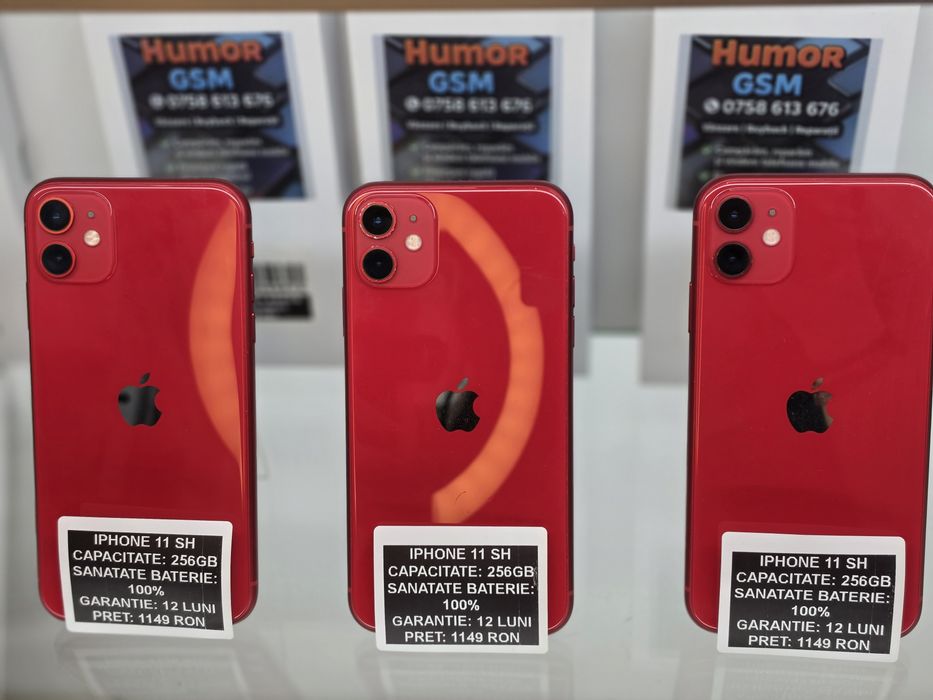 GSM Humor vinde  / iPhone 11 / 256GB / Garanție  / Rate