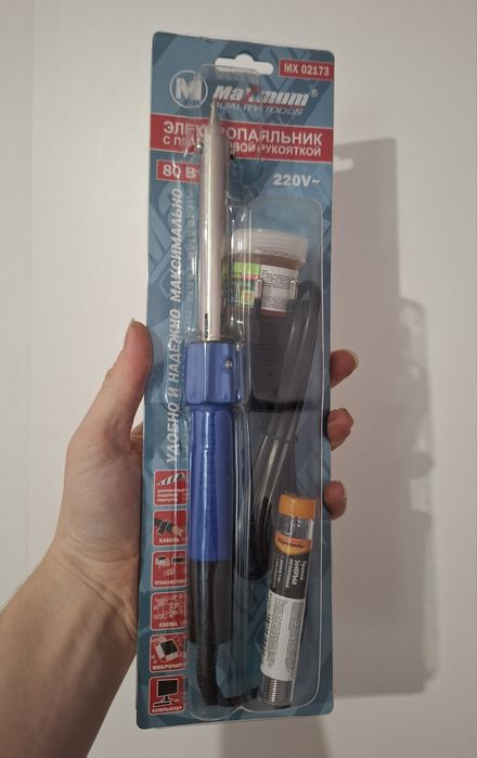 Электрический паяльник для пайки