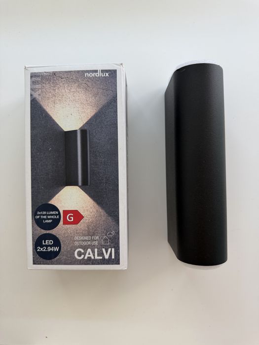 NORDLUX CALVI - 2 BUCĂȚI Aplică LED de perete pentru exterior