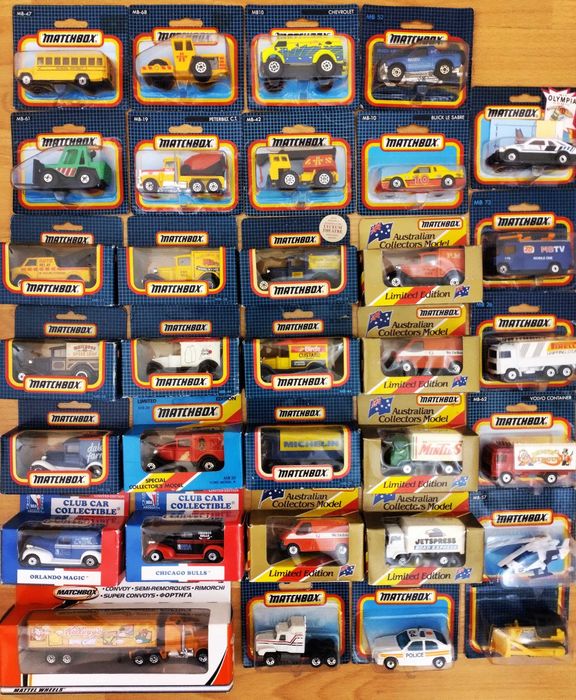 Matchbox Superfast, Convoy, NBA & Australian Models 1983-2001